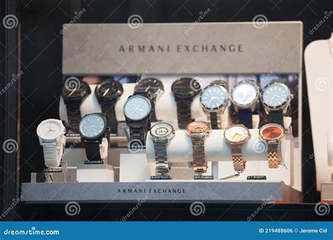 armani exchange is owned by.